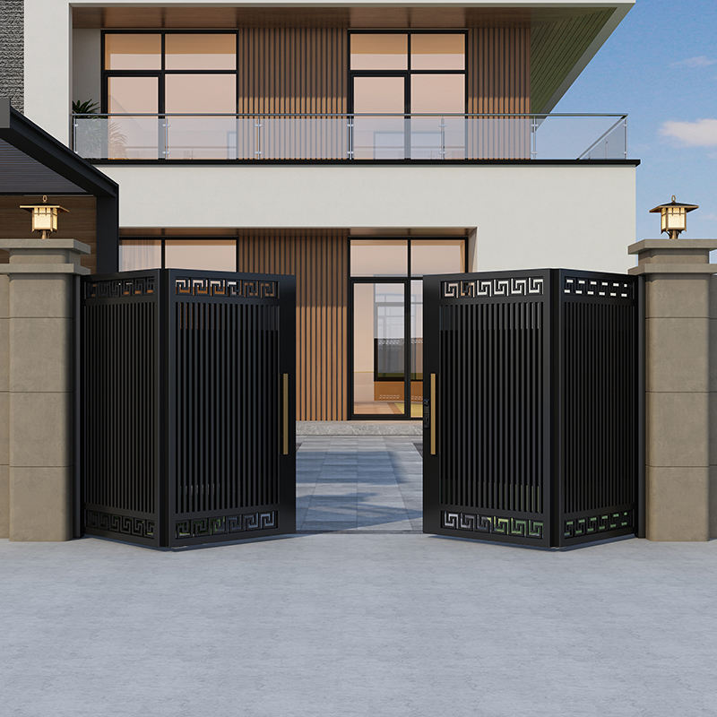 aluminum bi-fold gate