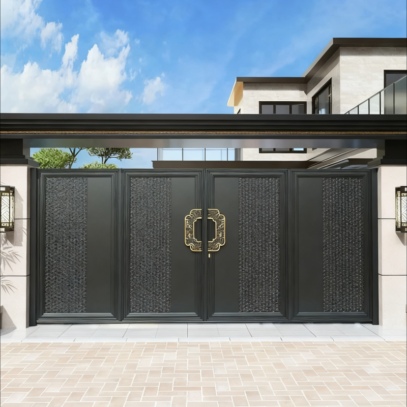automatic aluminum swing gate
