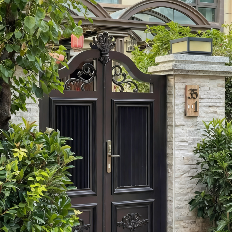 European garden gate