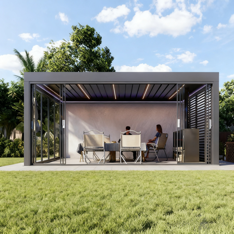 outdoor aluminum gazebo