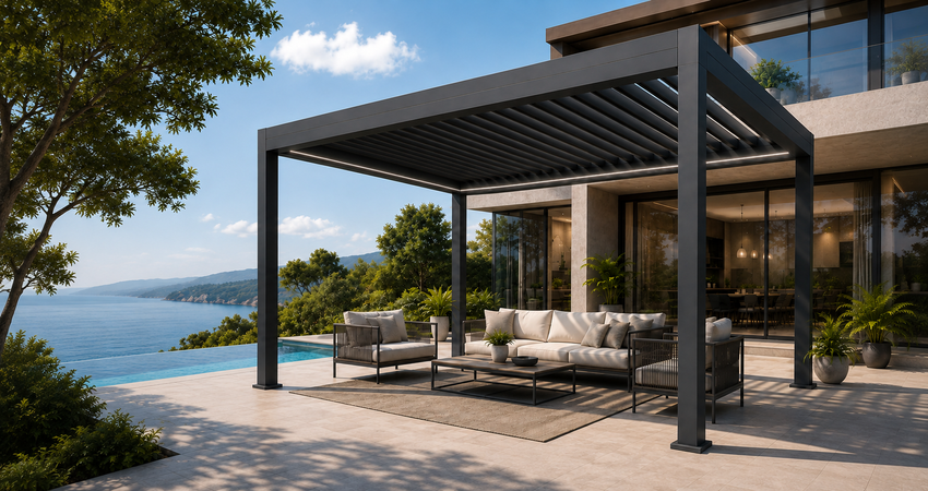 Simple Pergola Scenario Showcase