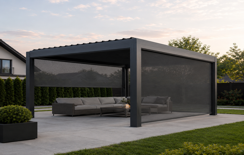 Bioclimatic Electric Louvered Pergola