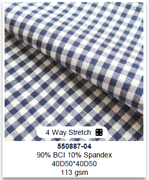 550887-04 Poplin 4-Way Stretch
