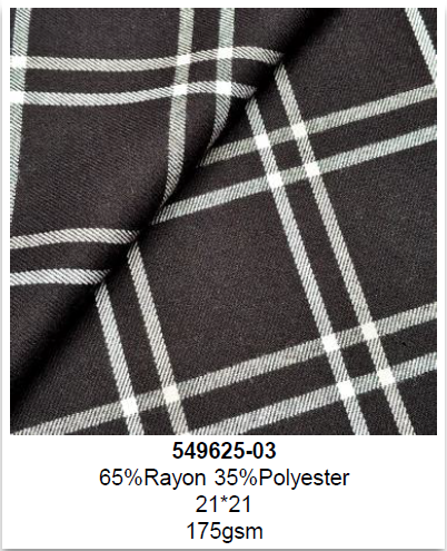 549625-03 65% Rayon 35% Polyester Flannel