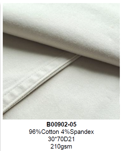 B00902-05 96% Cotton 4% Spandex Bottom