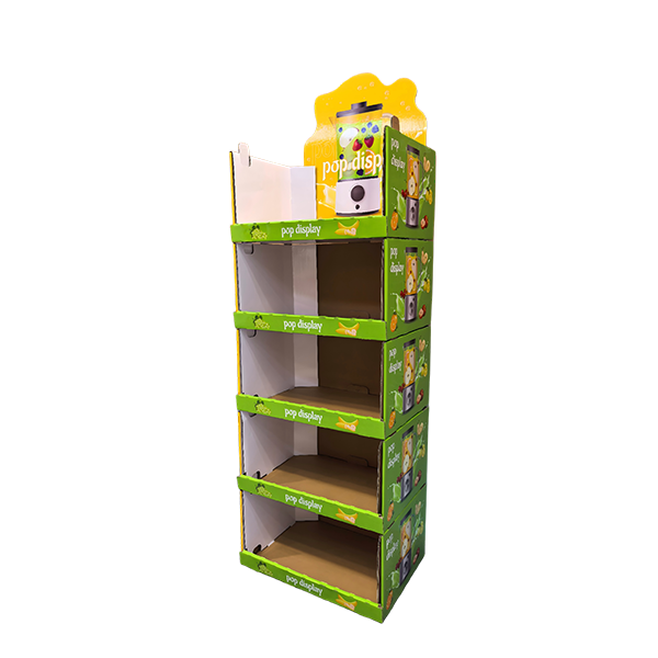 Cardboard POP display model GJH26-104 configured for consumer electronics retail merchandising