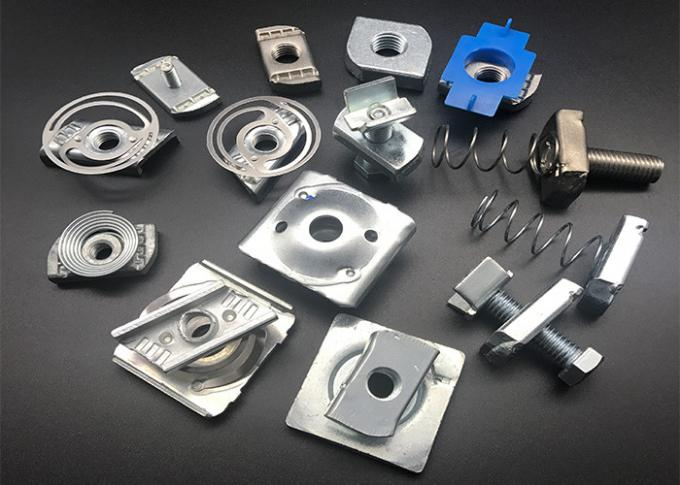 Channel spring nuts