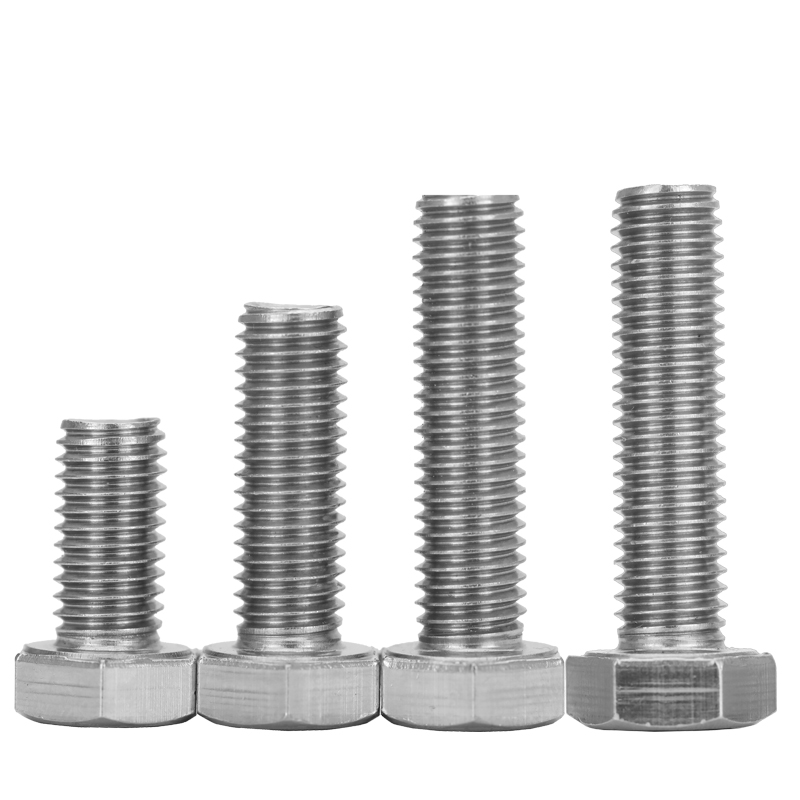 High Quality Stainless steel 304 DIN933 hex head bolt 