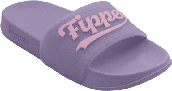 Fipper Slip On Glitzy rubber slipper with non-slip and cushioned sole