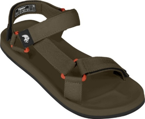 Fipper Trekker 2.0 rubber slipper for outdoor travel and beach use