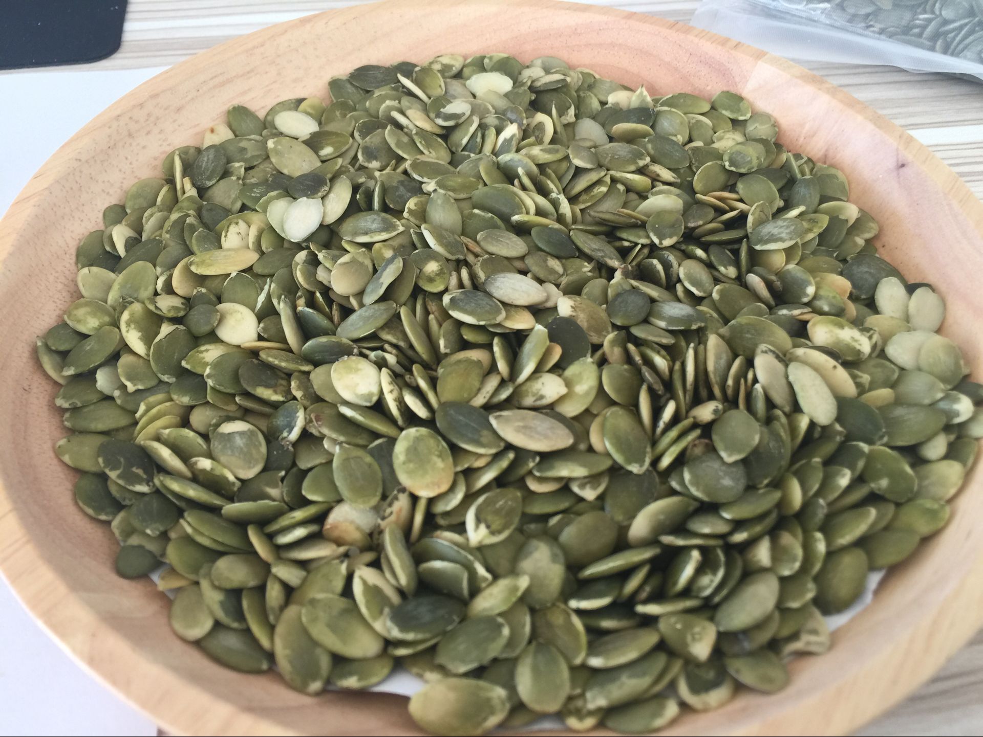 shine skin pumpkin seeds kernels A