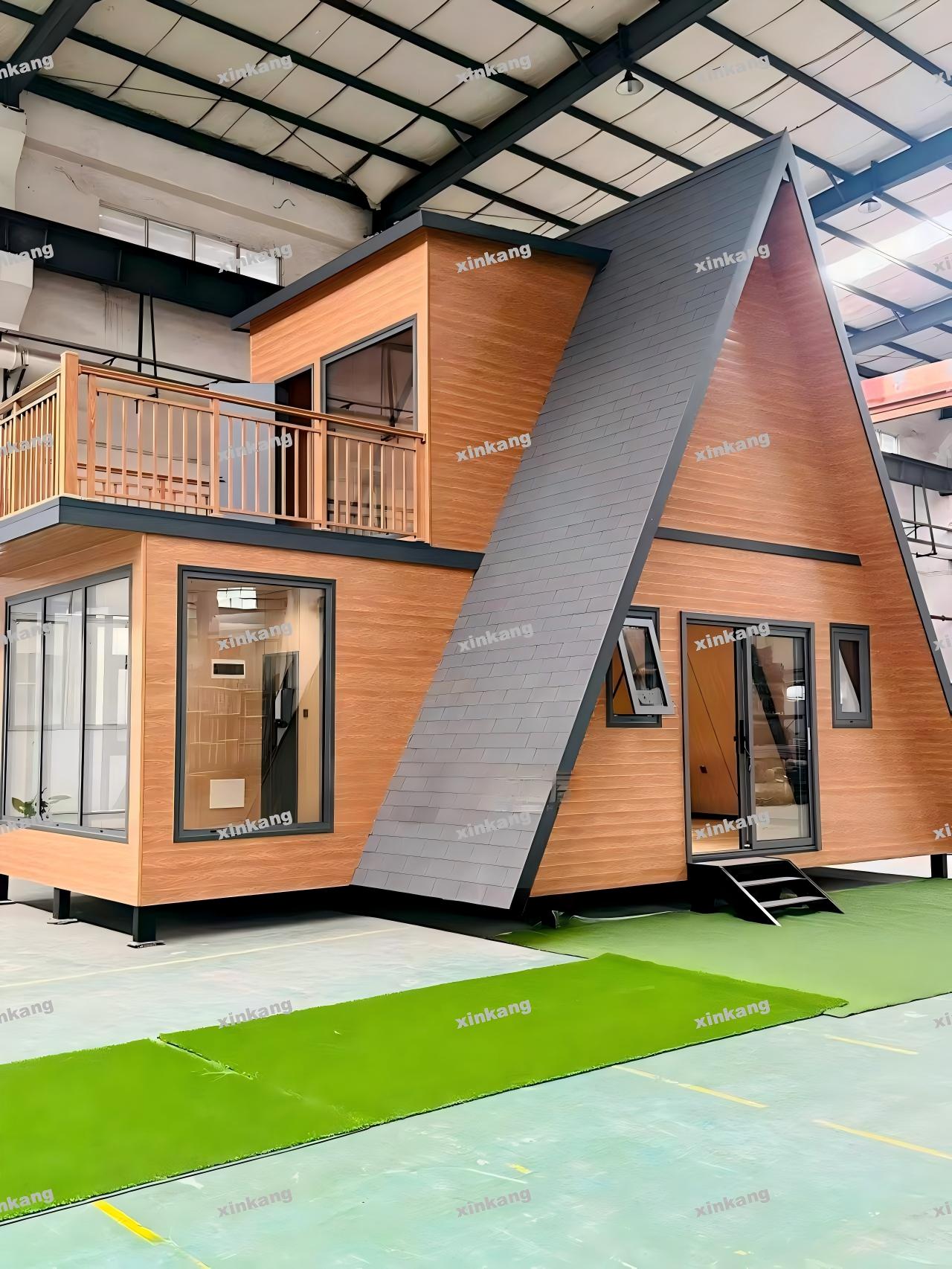 Light Steel Modular A‑Frame House