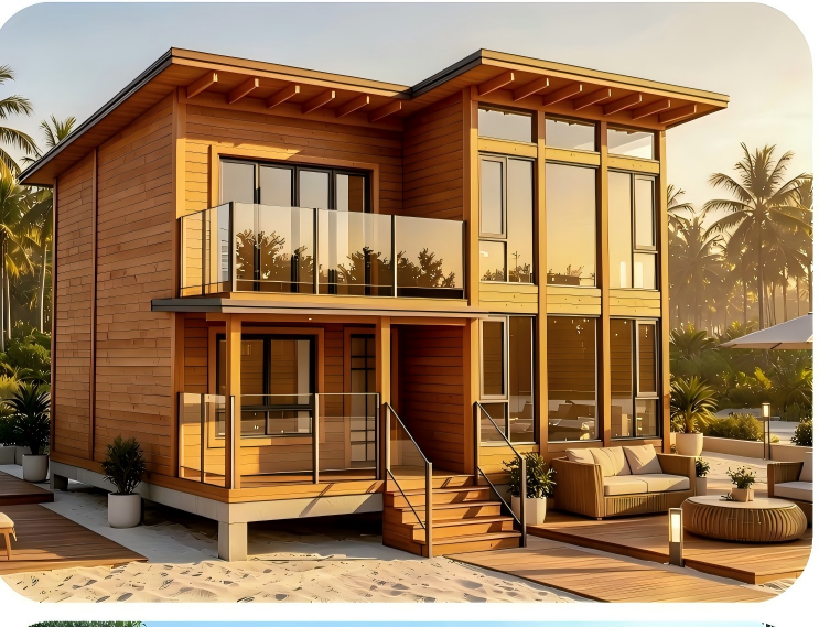 Two‑story Wooden House