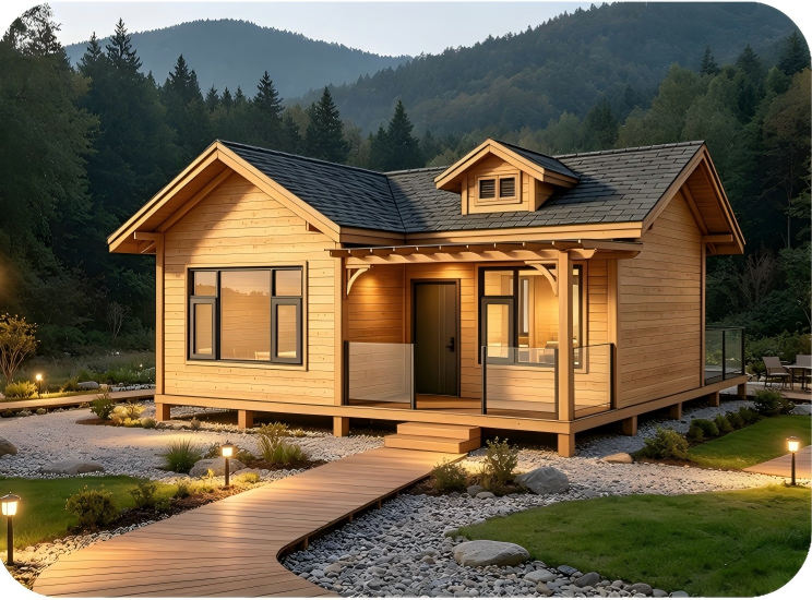 Two‑story Wooden House