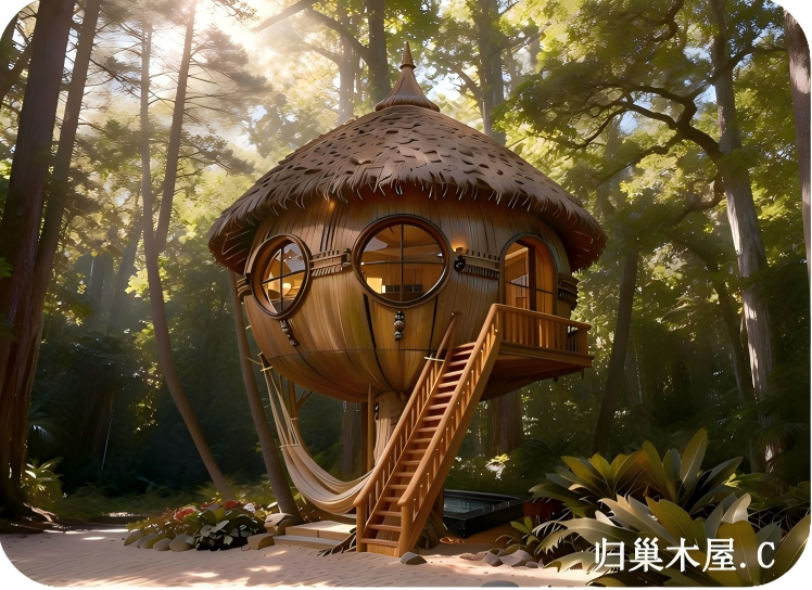 Elevated Tree‑House Modular Cabi