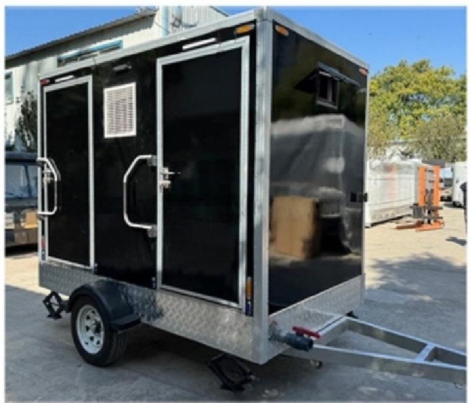 Steel‑Structure Trailer‑Mounted Toilet