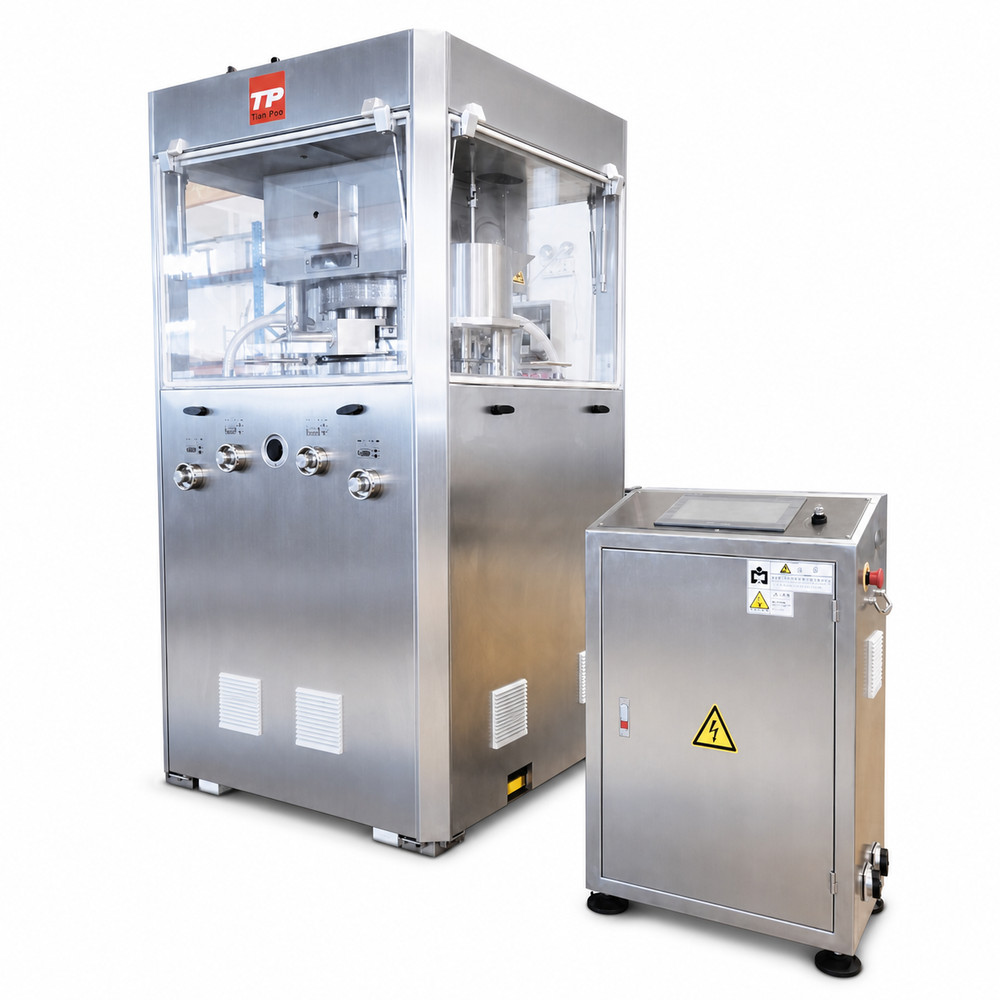 Bilayer Dishwasher and Laundry Tablet Press - ZPTX420-17G strengthened version