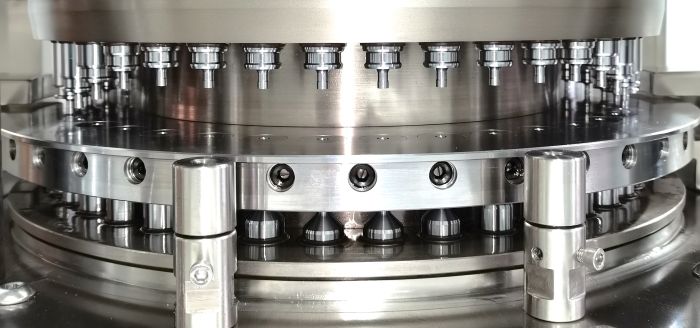 One-piece 2Cr13 stainless steel die table used in rotary tablet press machines