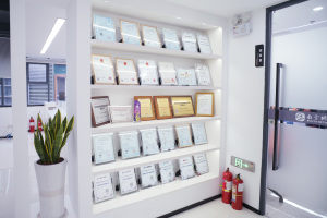 Certifications and Awards Wall
