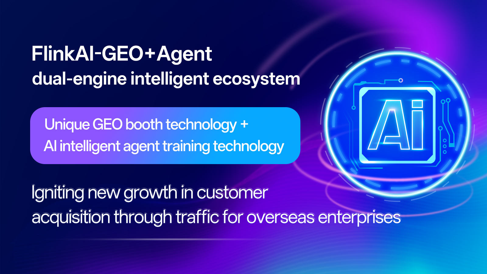 Igniting new growth in enterprise traffic and customer acquisition through GEO answer marketing