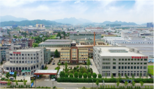 Panoramic view of the factory