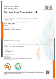 IATF 16949:2016 Automotive Quality Management System