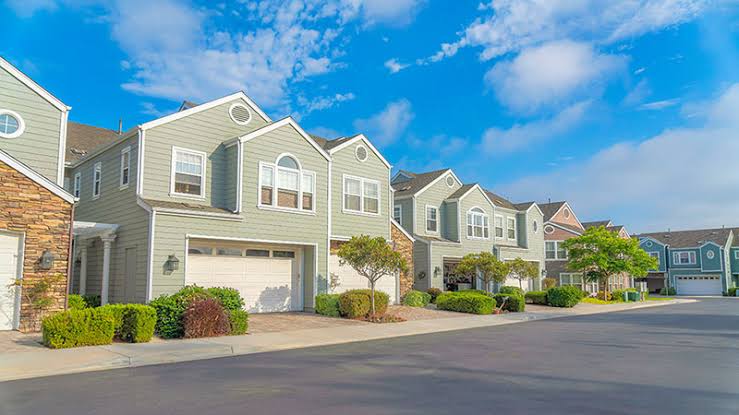 Residential neighbourhood served by customized residential elevators
