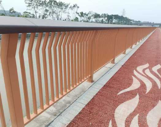 Landscape riverside guardrail, model T029, a safety barrier for rivers, lakes and waterfront landscape projects