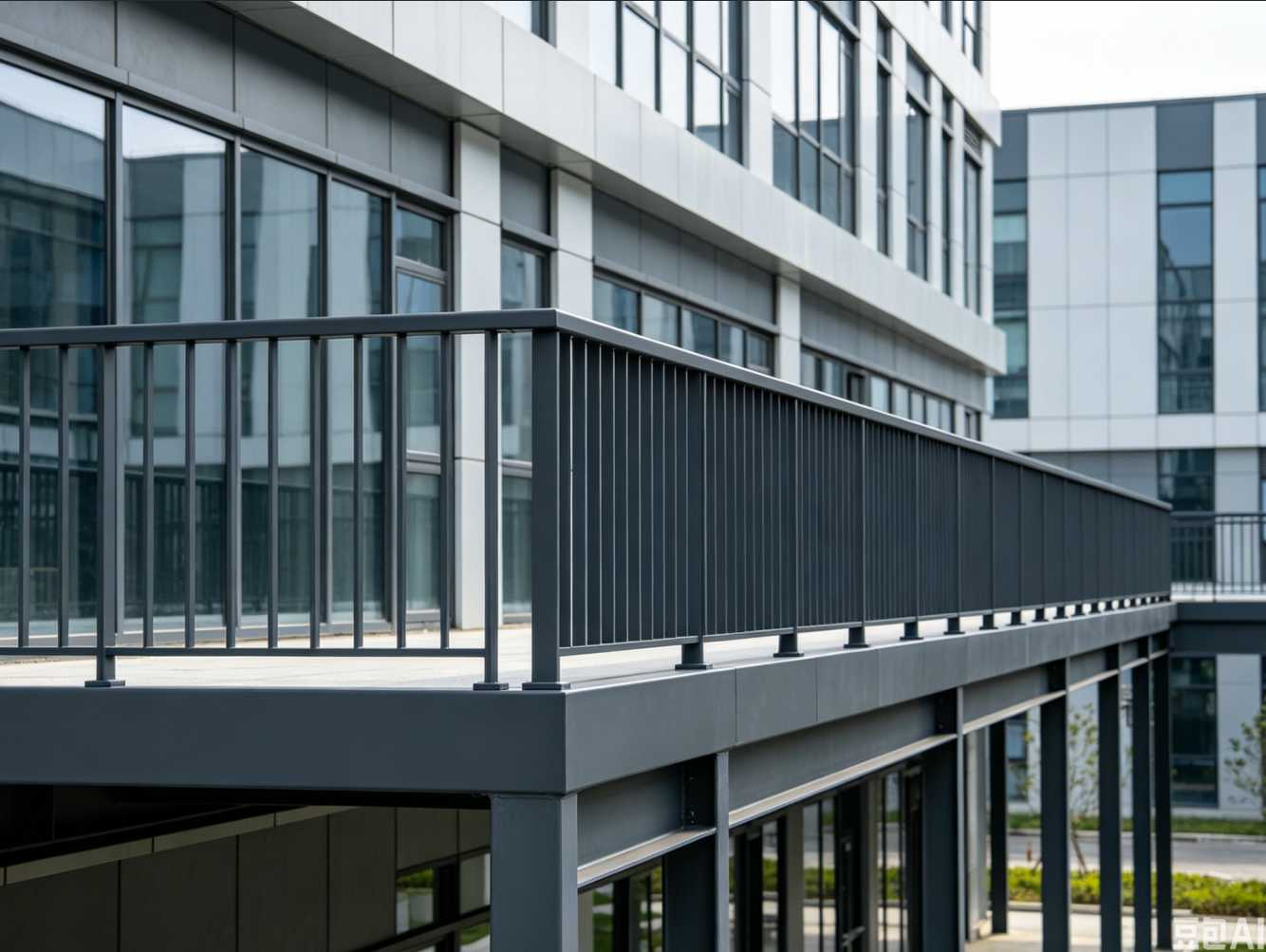 54 Aluminum Alloy Balcony Railing