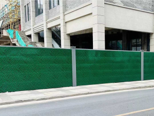 prefabricated steel construction hoarding