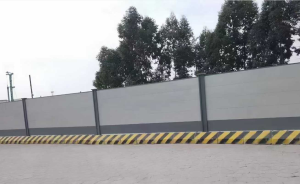 prefabricated steel construction hoarding
