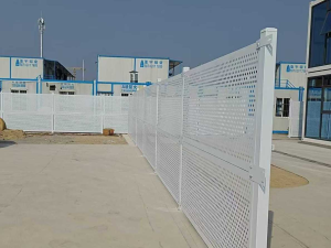 prefabricated steel construction hoarding
