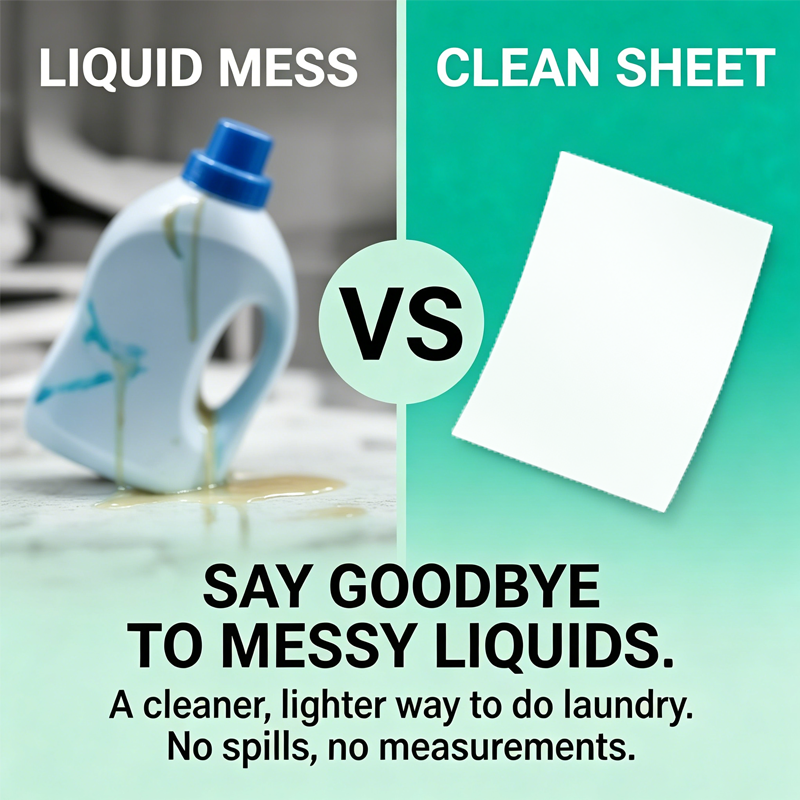 3 in 1 multi-purpose laundry detergent sheets supplied by Zhejiang Kelee Technology Co., Ltd.