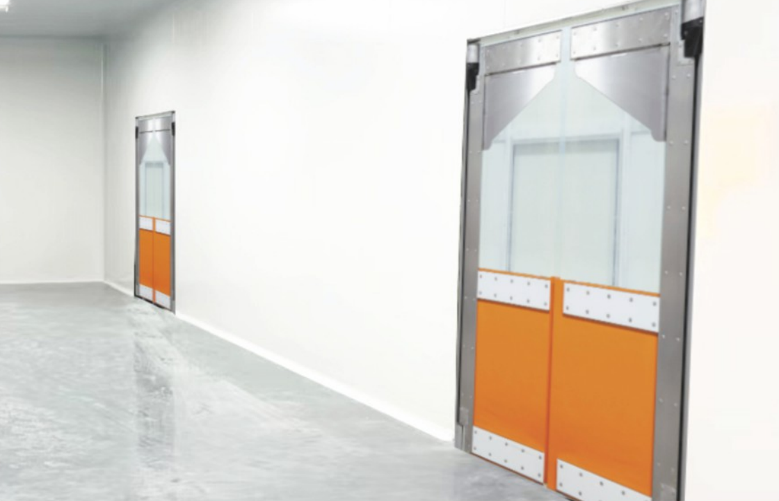 Full-Vision PVC Traffic Door