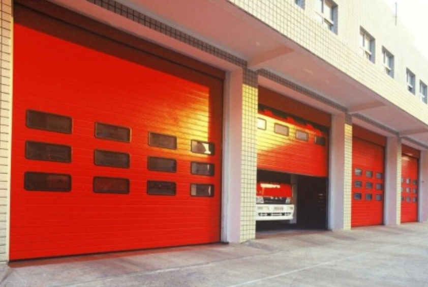 Firefighting Garage Door