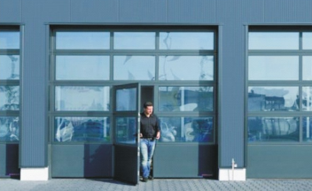 Full-View Aluminum Door