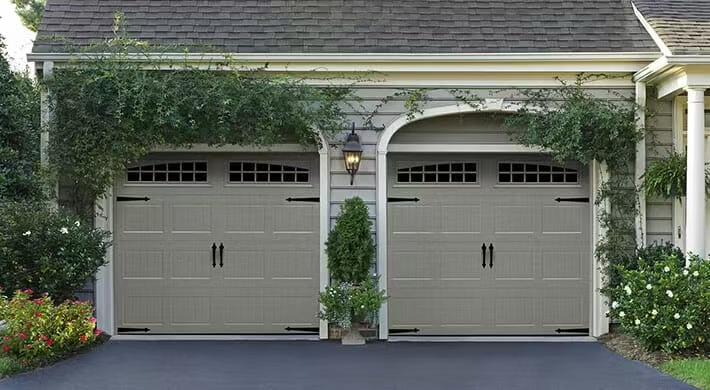 American Carriage House Style Garage Door