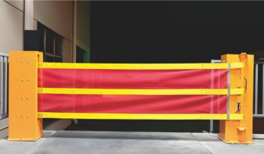 Flexible Telescopic Guardrail
