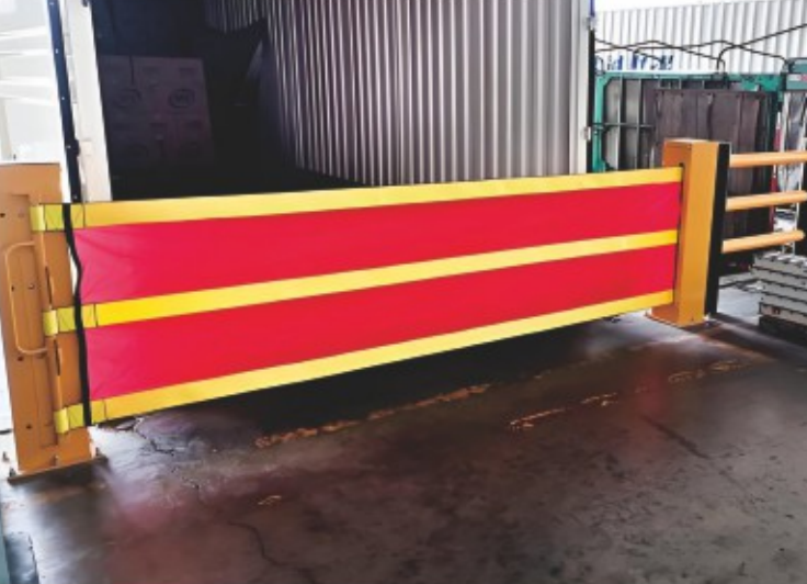 Flexible Telescopic Guardrail
