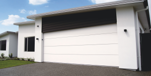 European Smooth  Flush Panel Garage Door