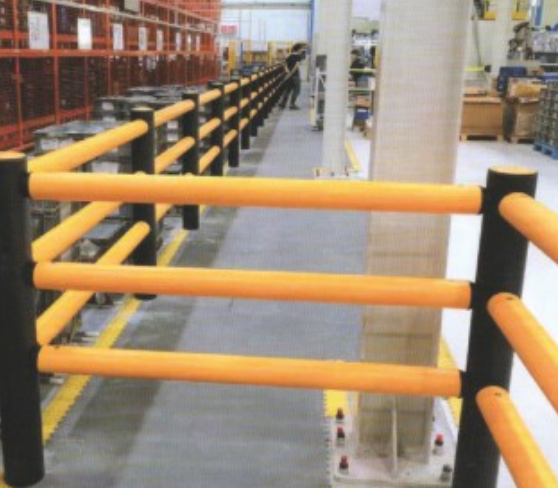 Flexible Impact-Resistant Guardrail