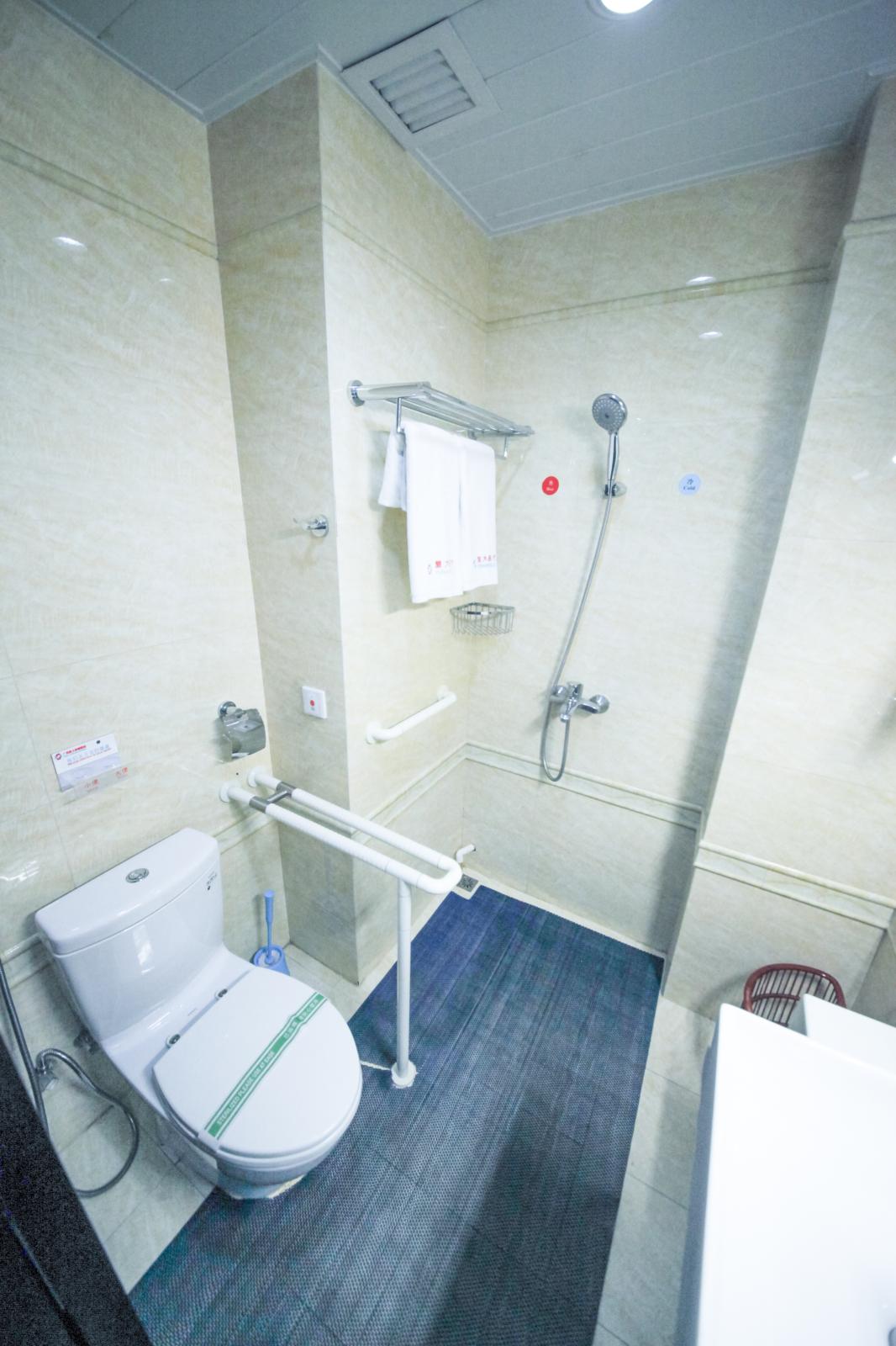 Hospital bathroom
