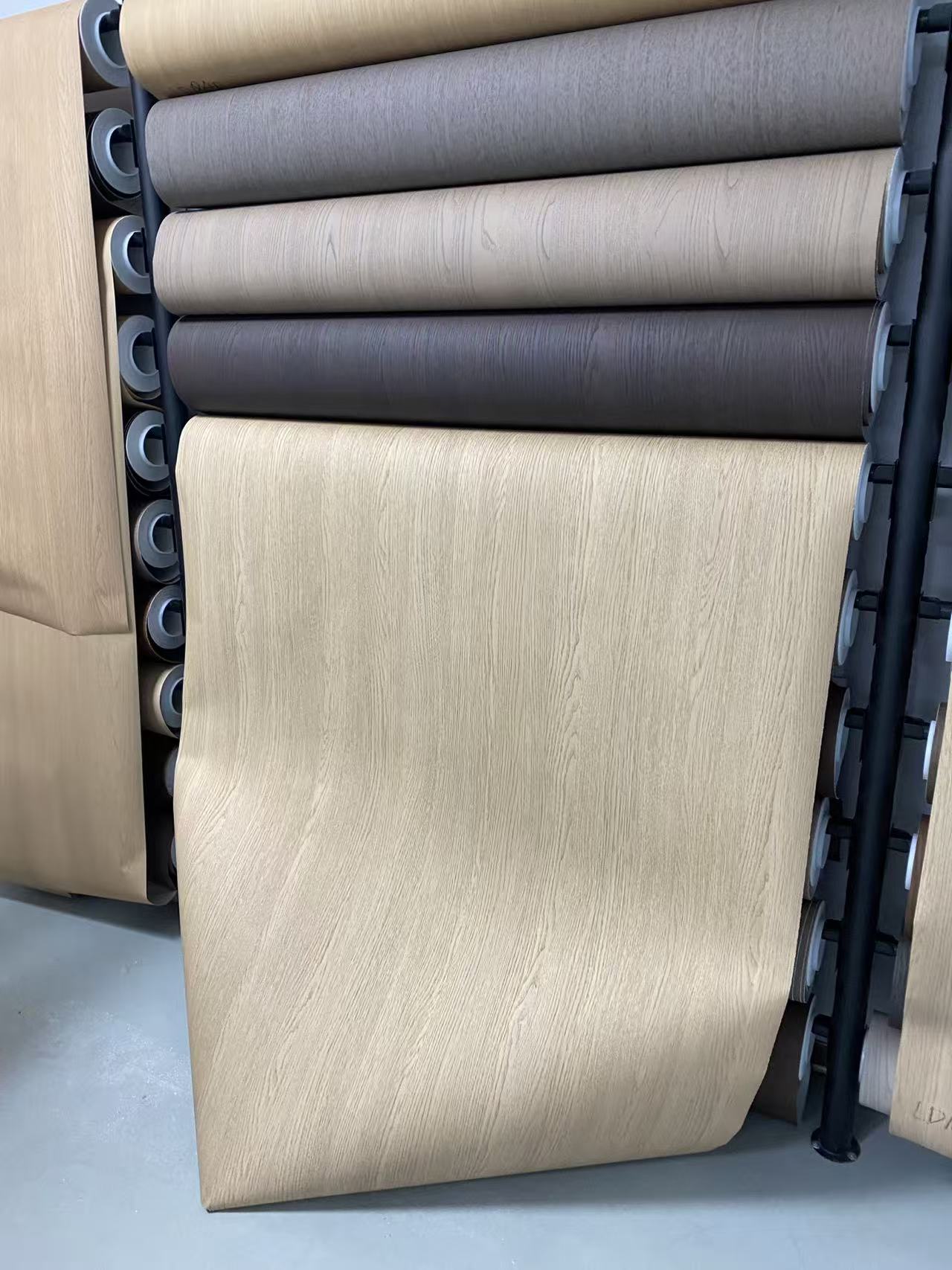 italian mixed oil wood grain pvc film