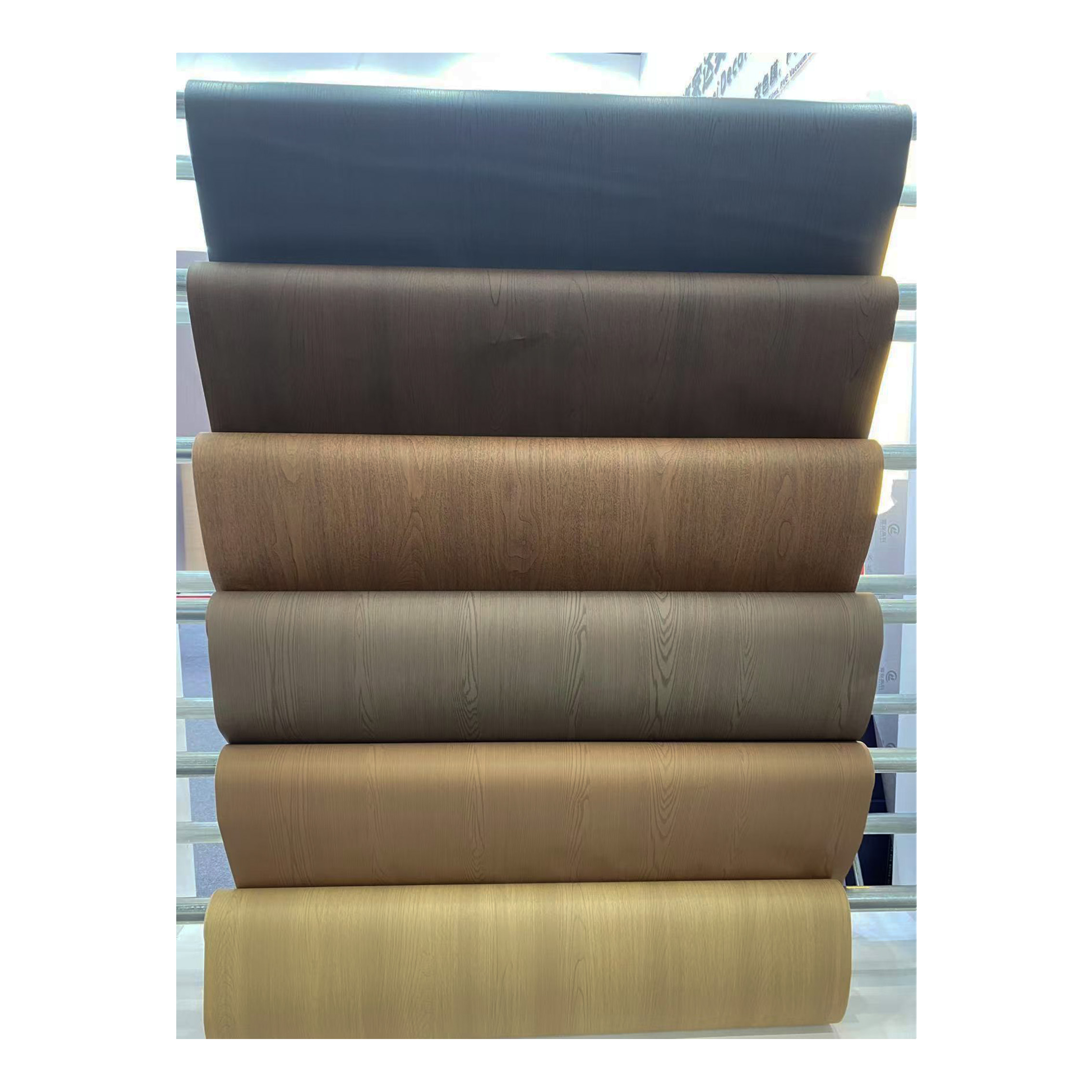 new wood grain pvc decorative film