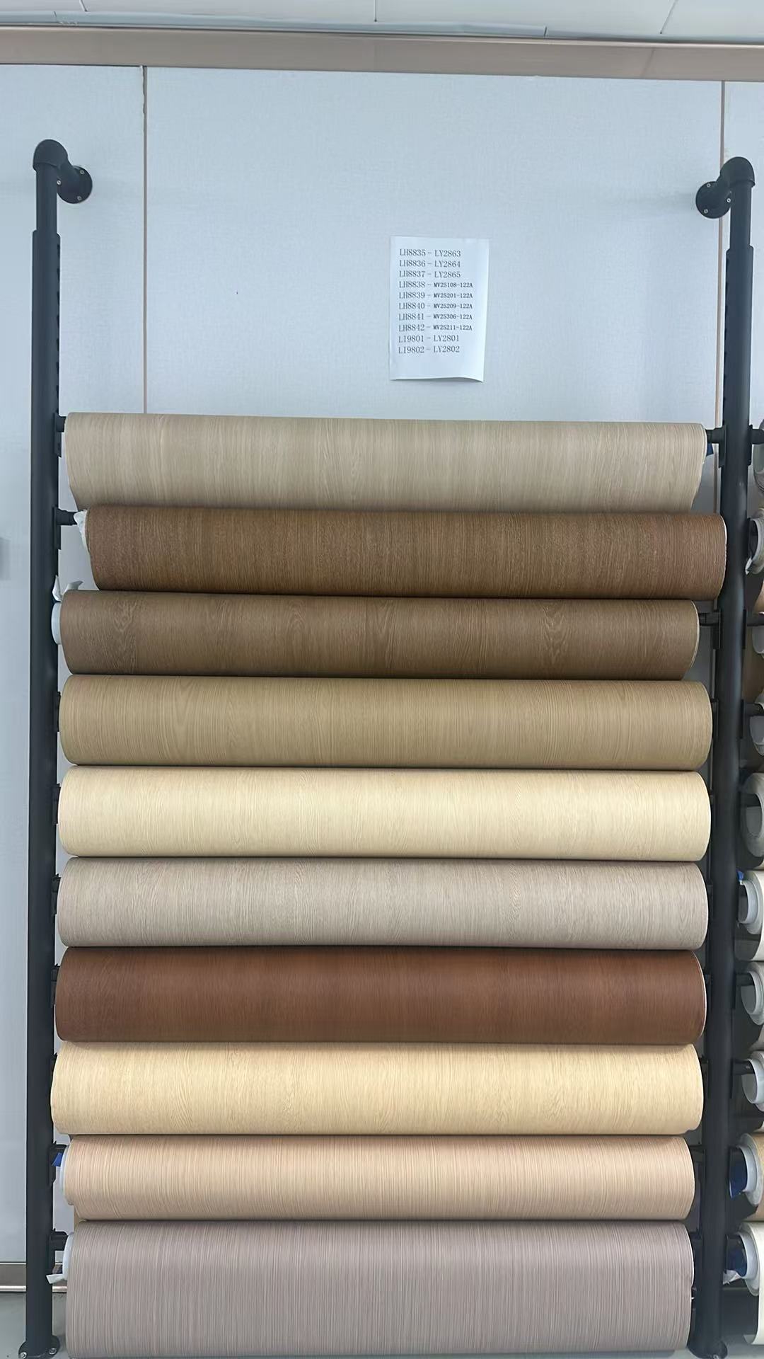 wood grain pvc decorative film
