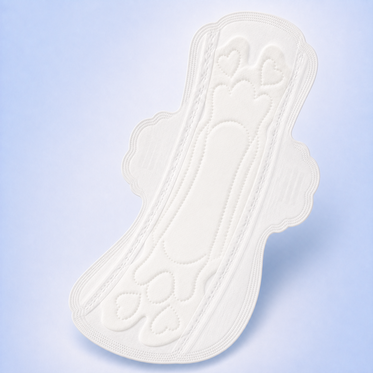 Organic Cotton Night Use Overnight Sanitary Pads Extra Long with Biodegradable Backsheet Option