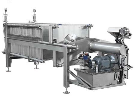z3  Automatic Hydraulic Stainless Steel Plate and Frame Filter Press