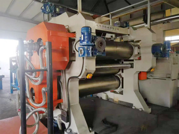 Conveyor roller manufacturing factory interior