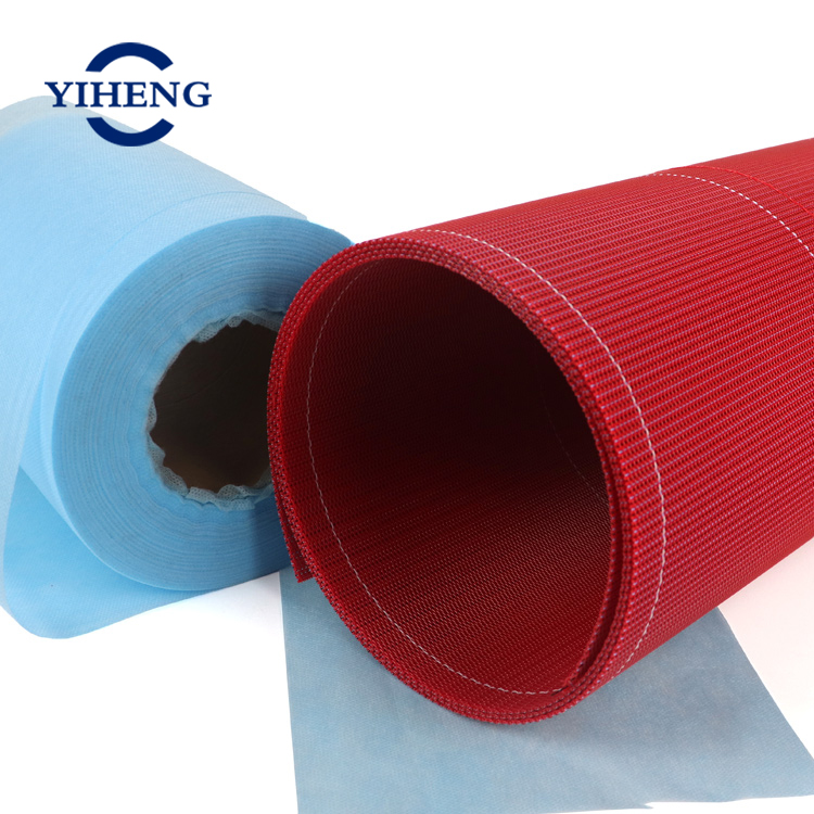 SK604 anti-static nonwoven forming fabric with anti-hydrolysis and carbon fibre PET filaments