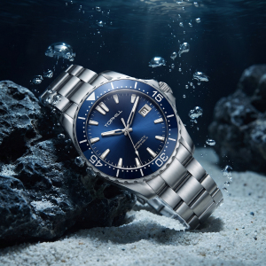 Stainless steel 200 meters diving watches
